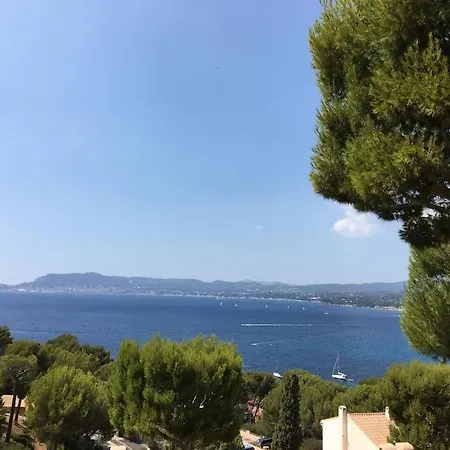 Apartamento T2 Vue Avec Balcon, Climatise, Piscine Saint-Cyr-sur-Mer