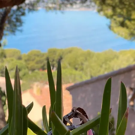 Apartamento T2 Vue Avec Balcon, Climatise, Piscine Saint-Cyr-sur-Mer